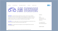 Desktop Screenshot of amdesign.co.uk